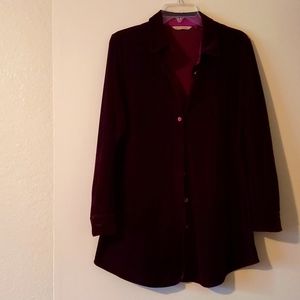 Soft Surroundings The Velvet Shirt